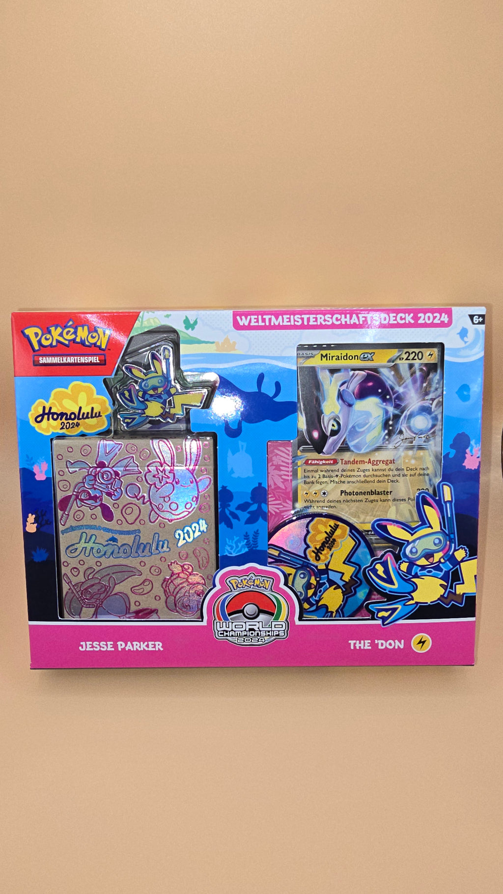 Pokémon TCG: Weltmeisterschaftsdeck 2024 - Jesse Parker "The 'Don" (DE)