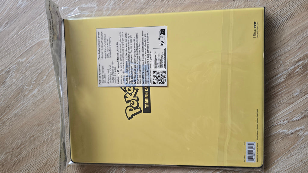 Ultra Pro - Pikachu 9-Pocket Portfolio für Pokémon