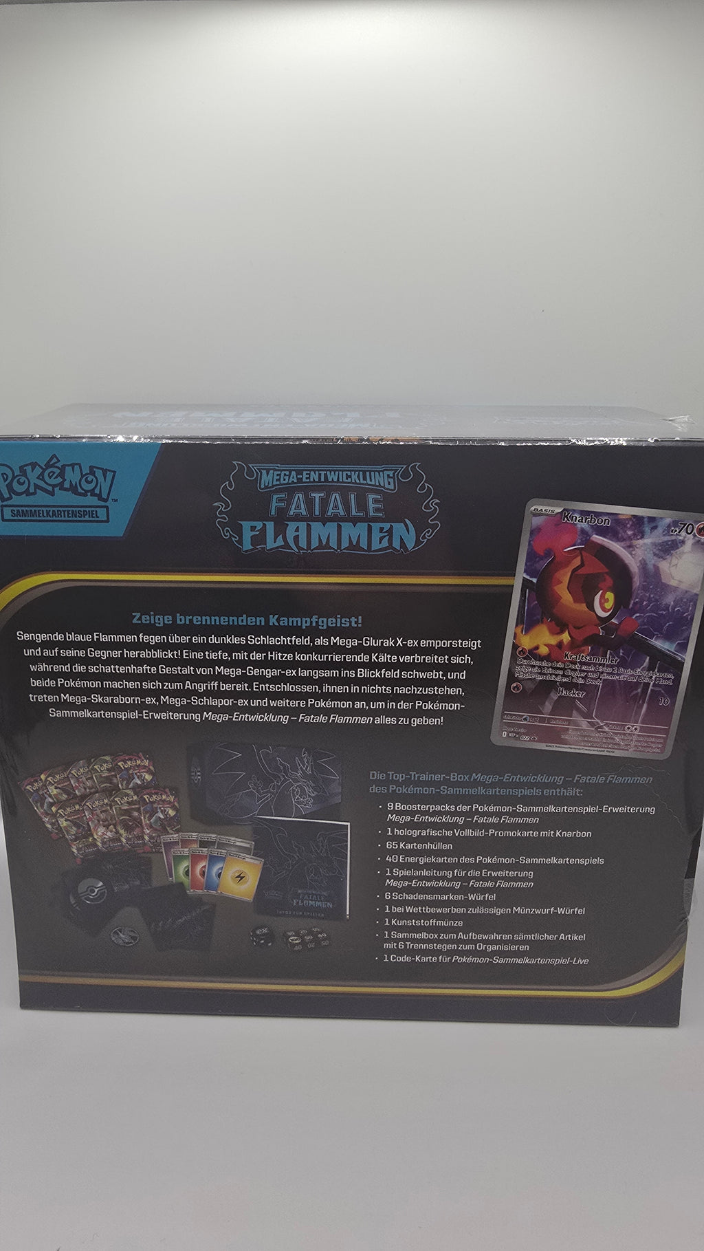 Fatale Flammen Top-Trainer-Box