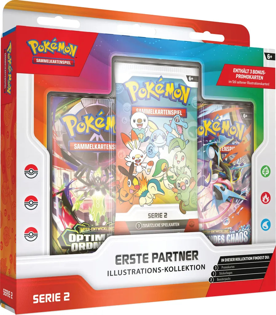 POKÉMON Erste Partner Kollektion Serie 2