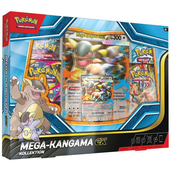 Pokémon Kollektion Mega-Kangama ex Box