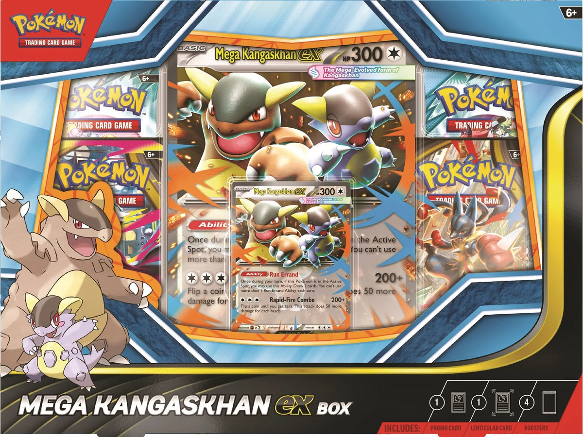 Pokémon Kollektion Mega-Kangama ex Box