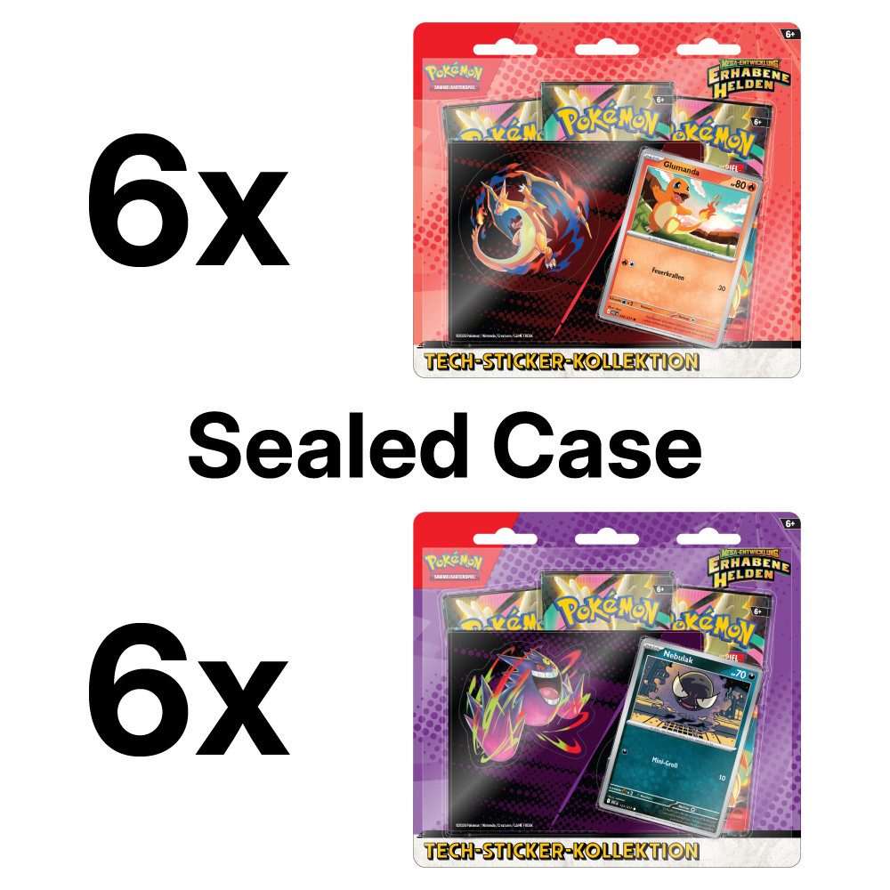 Erhabene Helden: Glumanda Tech Sticker Collection