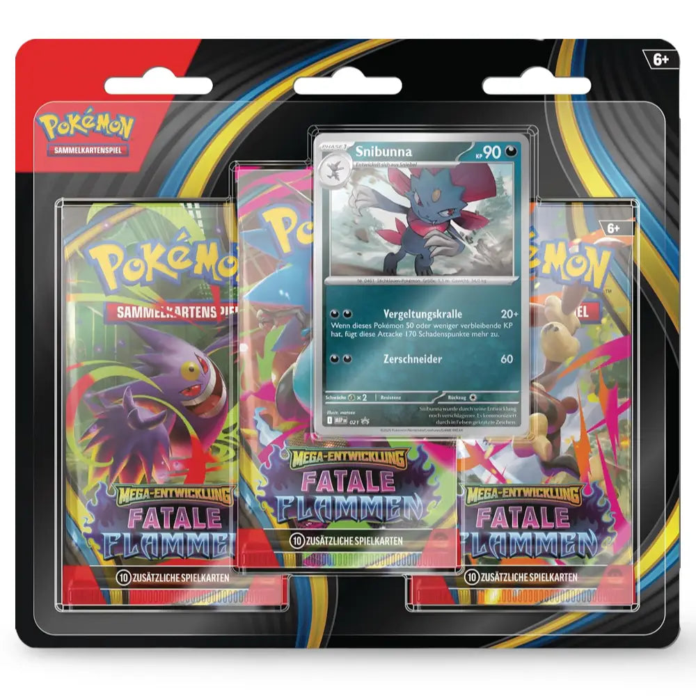 Fatale Flammen: Snibunna 3-Pack Blister