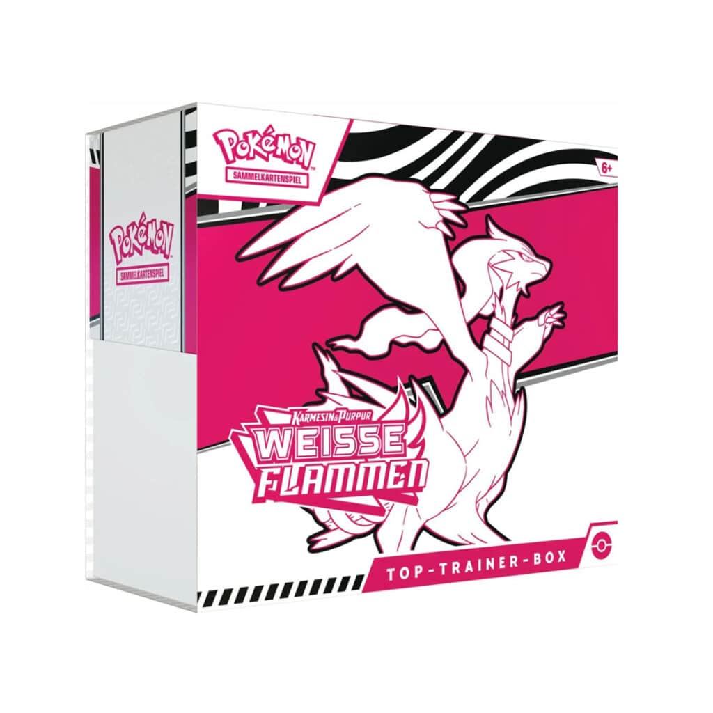 Pokémon Karmesin & Purpur 10.5 Weisse Flammen Elite Trainer Box
