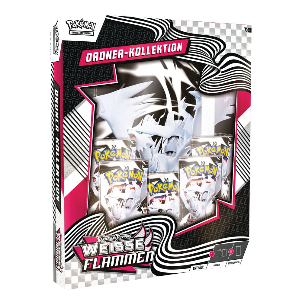 Pokémon Karmesin & Purpur 10.5 Weisse Flammen Binder Kollektion DE