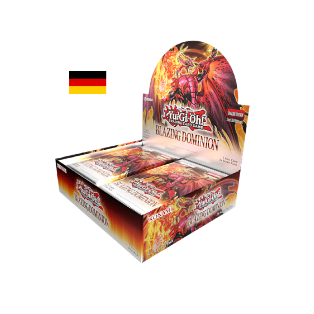 Yu-Gi-Oh! Blazing Dominion - Booster Display (24 Booster) - Deutsch - 1. Auflage