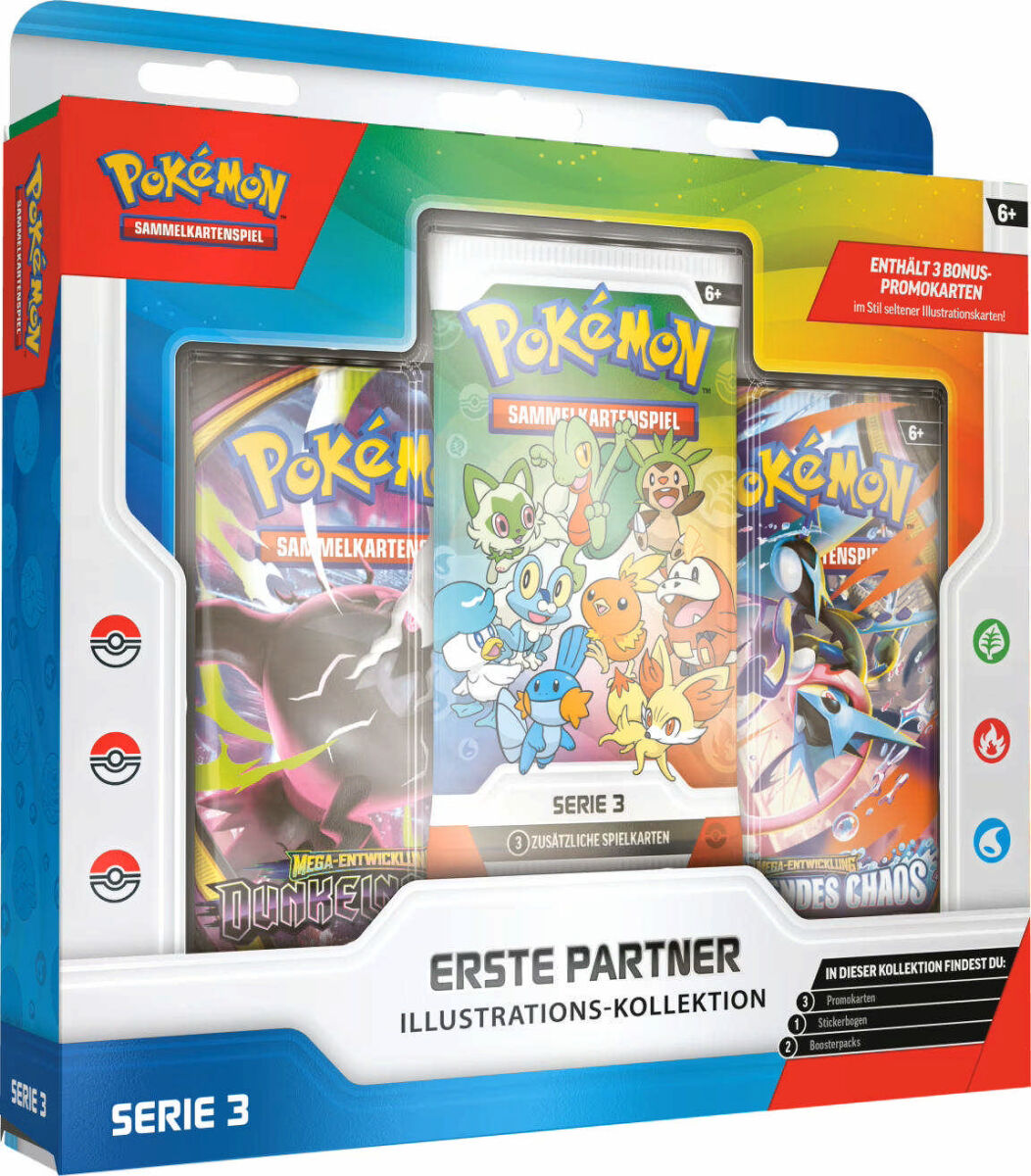 POKÉMON Erste Partner Kollektion Serie 3 (Vorverkauf! Versand ab 08.07.2026)