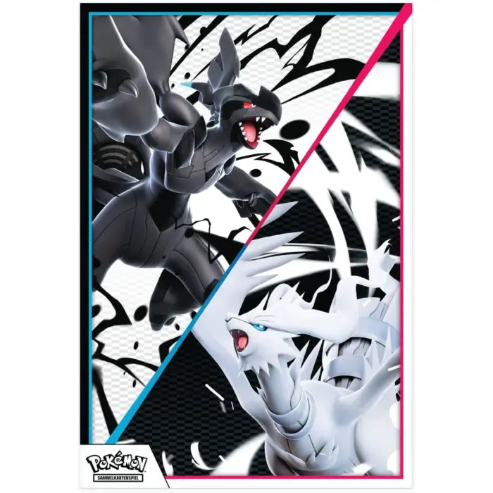 Pokémon Karmesin & Purpur 10.5 Schwarze Blitze & Weisse Flammen Poster- Kollektion DE (Vorverkauf)