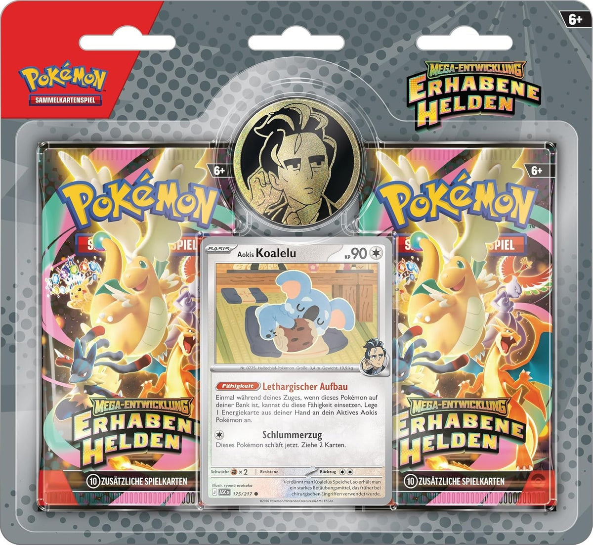 Erhabene Helden: Aokis Koalelu 2-Pack Blister