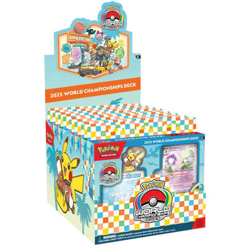 Pokémon Weltmeisterschaftsdeck 2025 - Anaheim 2025 Blindpick (Wunsch Deck auf Verfügbarkeit vorher anfragen)